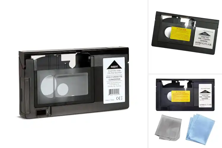 Detailed view of Best VCR Cassette Adapters for Smooth VHS‑C Playback