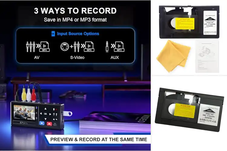 Detailed view of Best VHS-C To Digital Converters