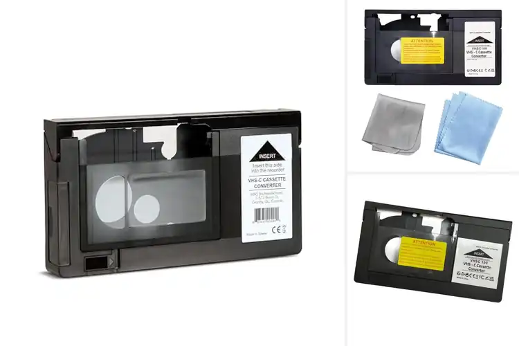 Detailed view of Best VHS-C to VHS Cassette Adapters